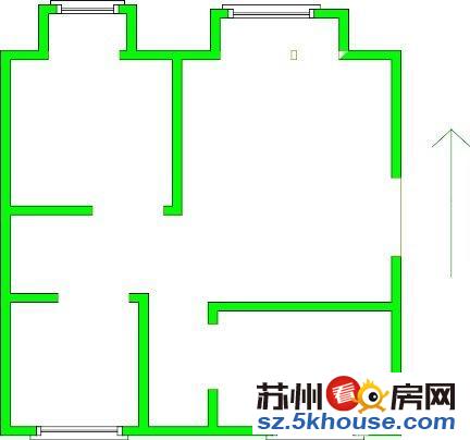 眞实 房源 华美花园 精装两房 家具家电全留 临近大润发永旺