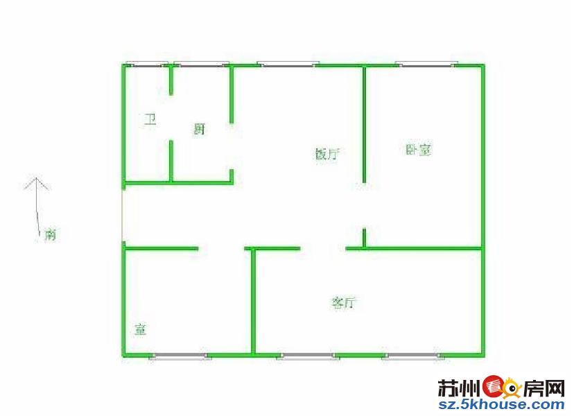 新出保利雅苑精装2房针实价格采光无遮挡诚心出售有钥匙