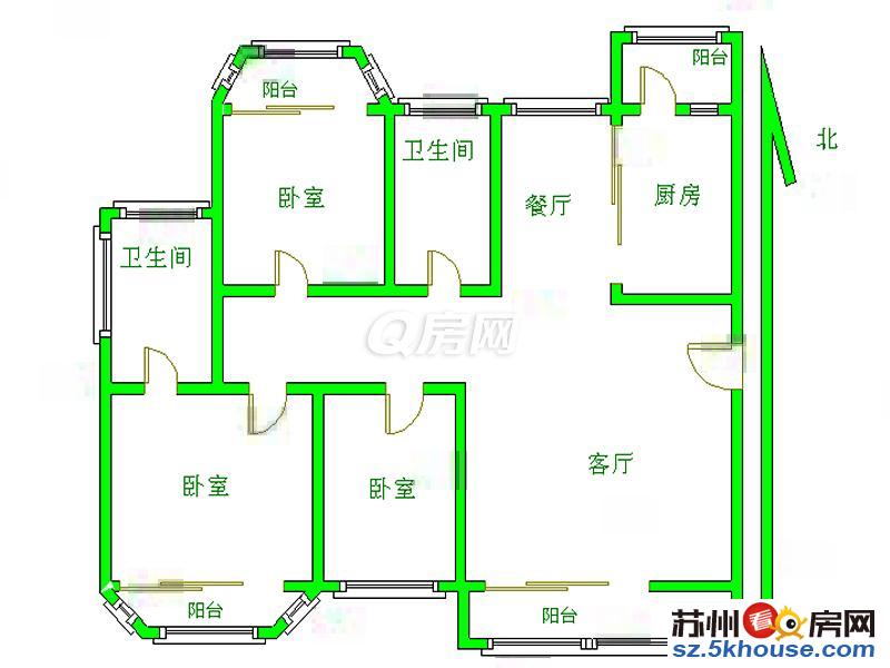 天域花园一期 新出炉正三房南北通透实景拍摄有钥匙