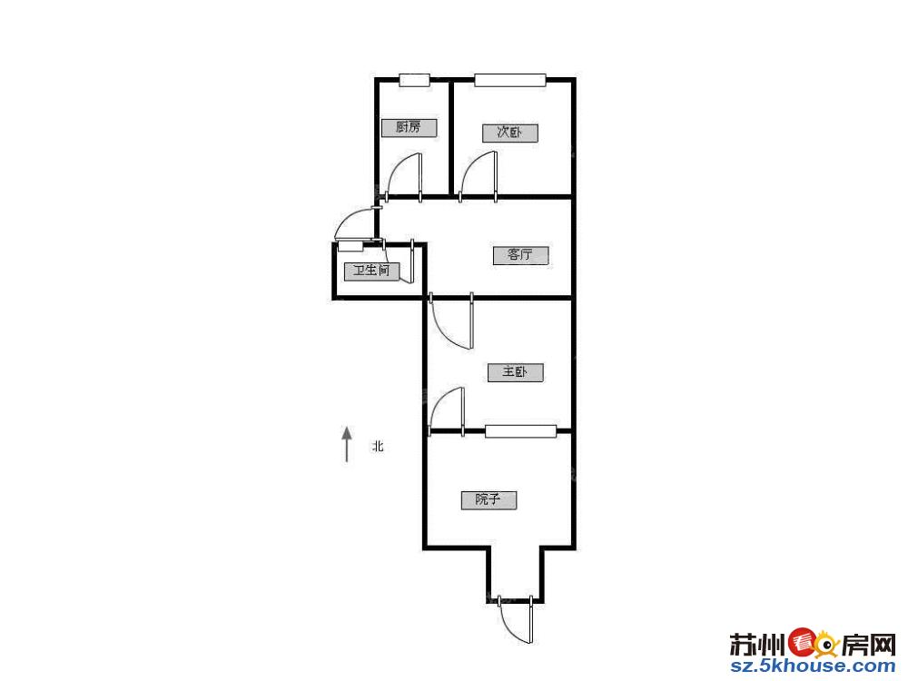 沧实小振华學区房凤凰街十全街吴衙场豪装两房带院子有钥匙