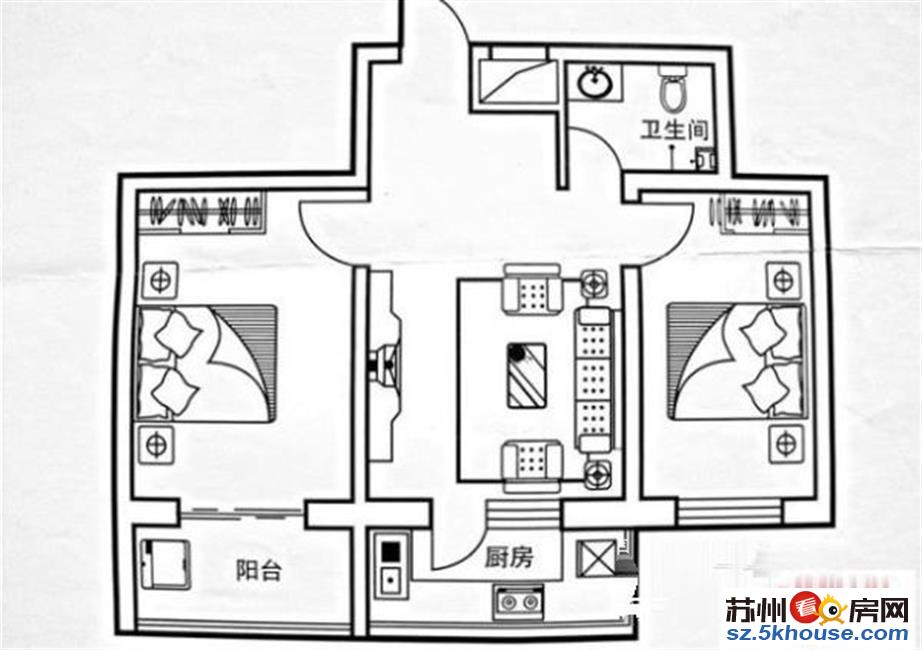 楼层好视野广出售龙潭苑 145万 3室2厅1卫