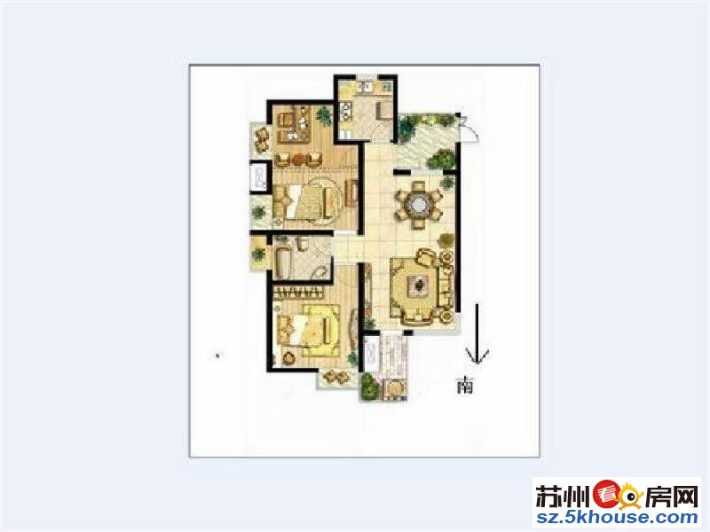 业主换房急卖锦溪苑四期 小三房拎包入住小区很新星洋学Q