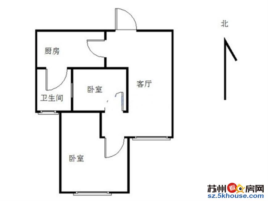 水韵花都 豪装两房 中上楼层 全天采光 拎包即住 出门轻轨