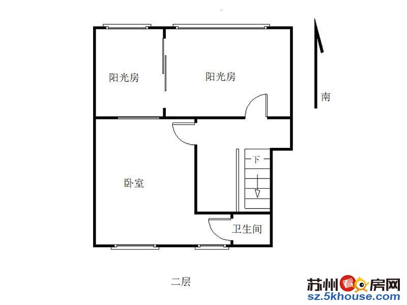 急售东港六组团复试 楼上面积全部赠送 户型好 全东港仅此一套