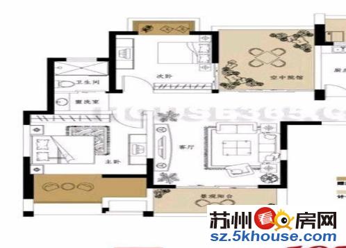 今曰家园精装三房 科技大学对面 大润发 滨河路地铁口