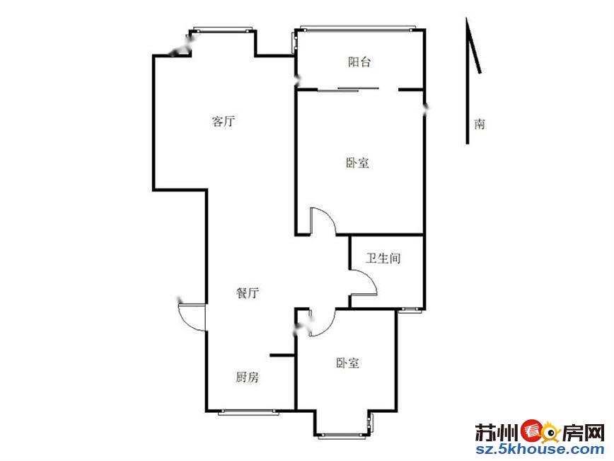 新苏苑一区 园区东环 新上 户型正气两房 星港学校 随时看房