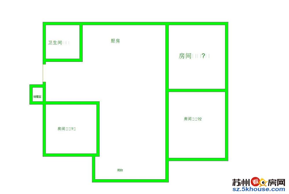 苏锦一村 勤惜实验草桥三房两厅南北通透满五年精装