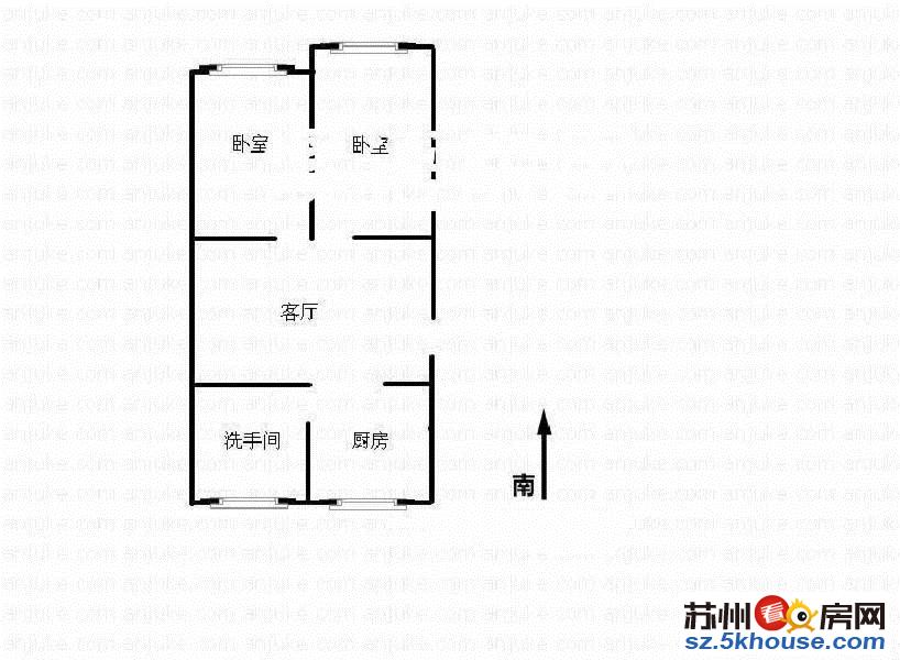 杨枝教师新村 两南房 环境好出行方便 带 房东置换诚售