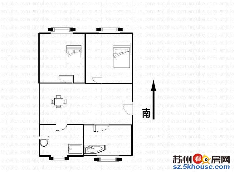 精装2房家具家电全留房东回乡发展急售