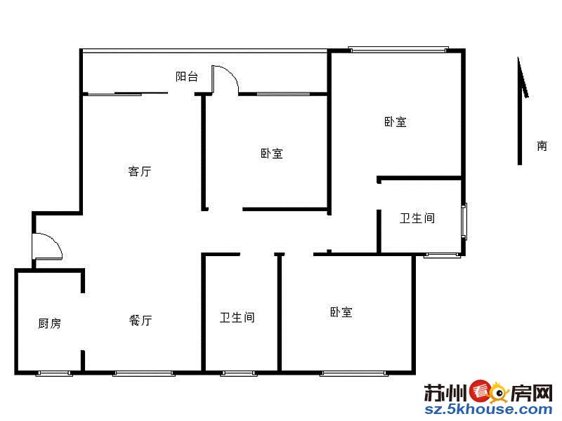 湖东 九龙仓风华里大三房495万