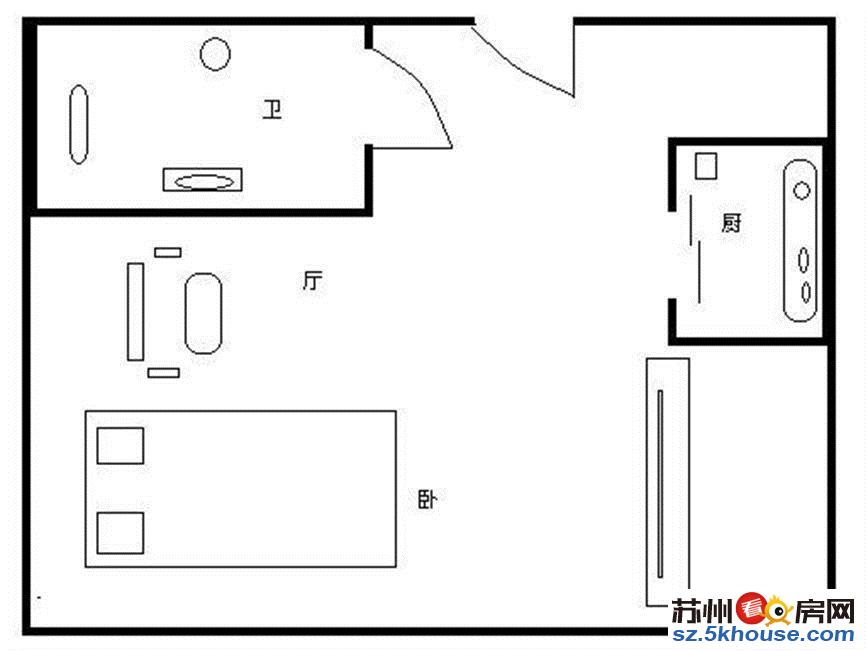 乐嘉汇商务广场 近滨河路地铁口 汇豪国际 拎包入住可押一付一