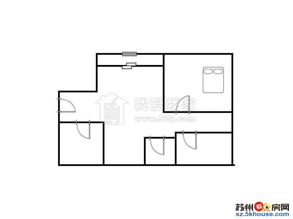 雅戈尔雷迪森广场 统装温馨1室1厅 地铁沿线 圆融新光天地旁