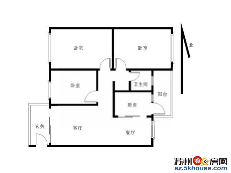 玻纤路桐泾北路口 三房出租 北环路火车站 西园路 房租月付