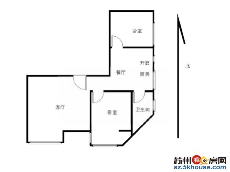 真实 悦湖花园 精装两房 家电设施齐全 交通便利 拎包入住