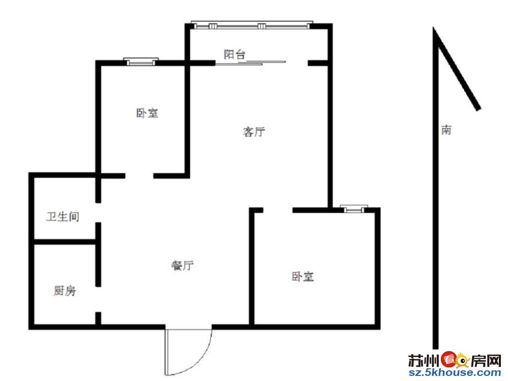 家悦花园 新出好房 全新毛坯 看房有钥匙 房东置换急出手