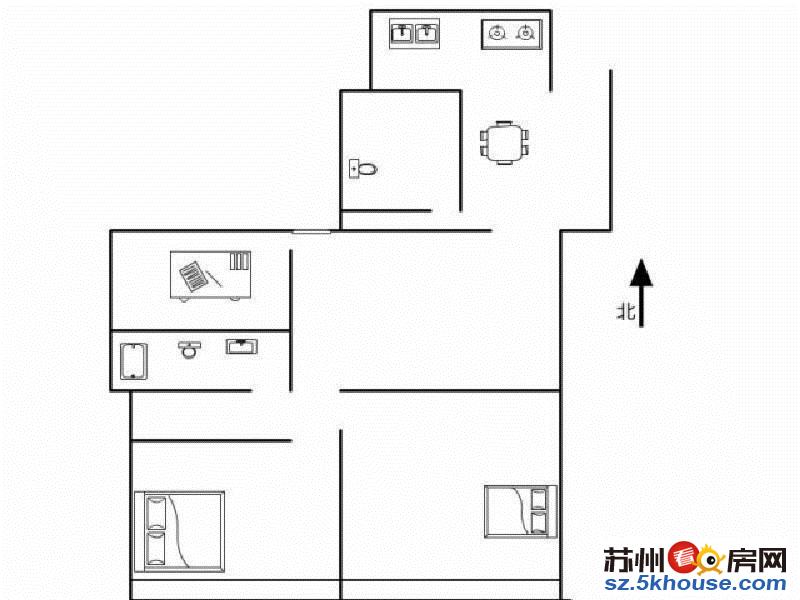 押一付一 闻钟苑 精装两室 农学院 欧式风格 新庄立交旁