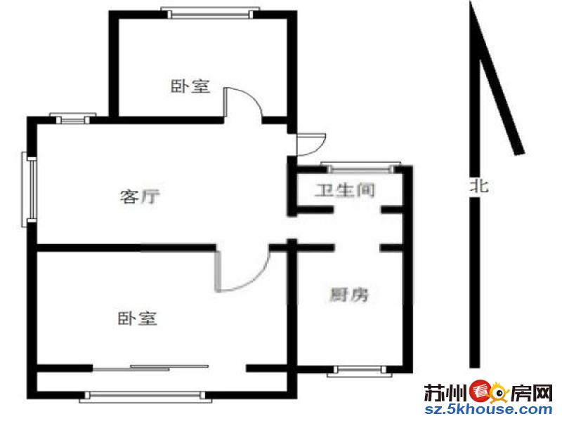 香城颐园旁花南家园精装2房满二年相城实小急售