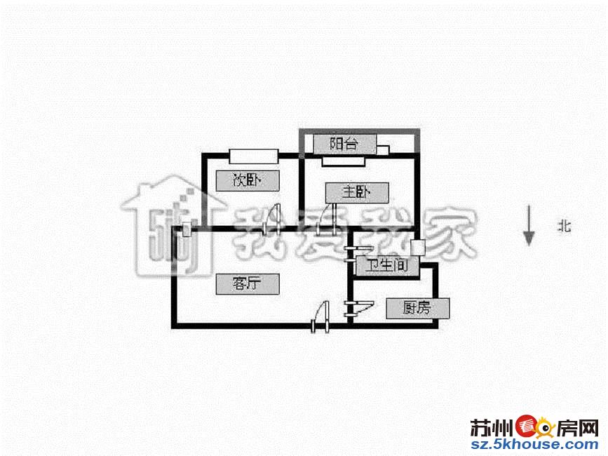 口两房 18W婚装 保养很新拎包即住 随时看房