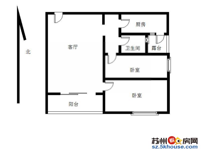 缘园小区 倪家苑 倪家桥 精装两房配套齐全拎包可住看房方便