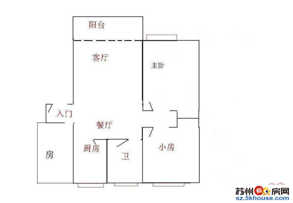 押一付一 虎丘路 虎丘婚纱城 火车站附近 四个空调 精装首租