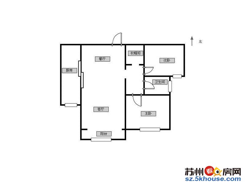 荣尚红蚂蚁装饰大两房有格调有品位拎包入住适合新婚夫妻三口之家