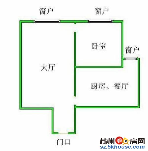 湖西东环苏大 万科广场 仁文公寓新出一房 简欧风格 出行方便