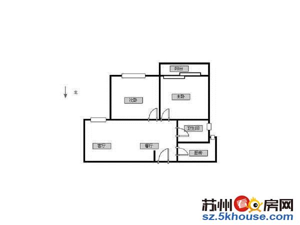 花南家园 全新婚装两房 轻轨口 润元 相城核心地段