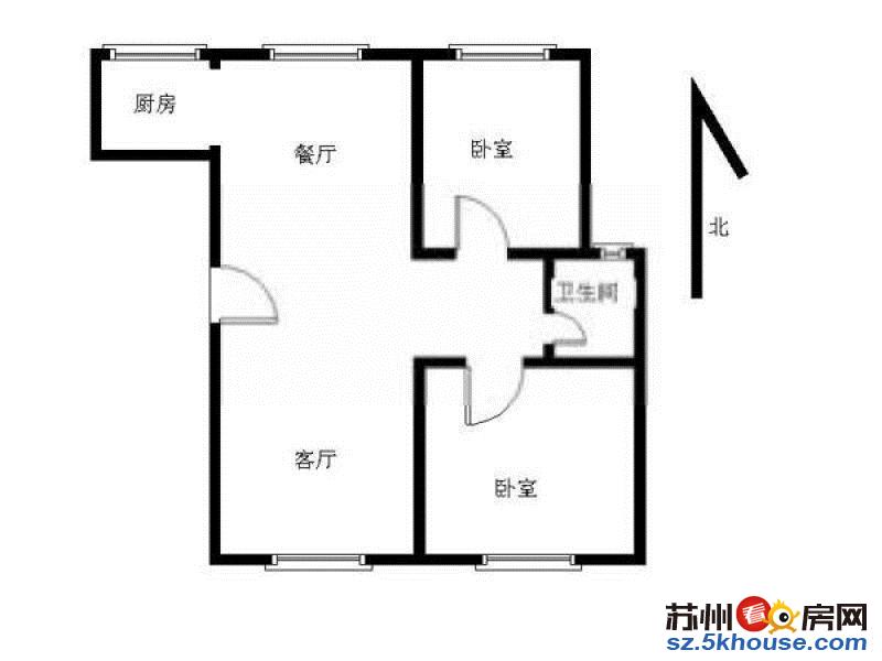 峰尚公寓1房 民用水电拎包入住押一付一随时看房