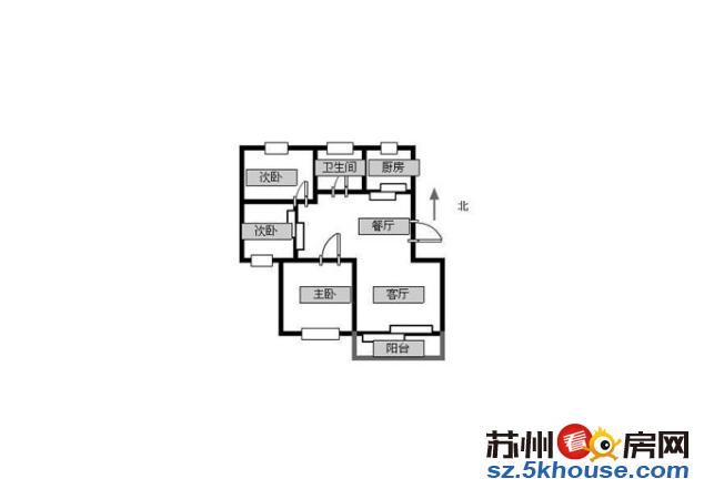 南门繁华地 华侨花苑 精装3房 人民路轻轨4号出口 有汽