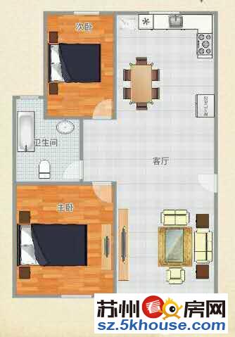 淞泽家园八区精装大两房东边户南北通透经典户型