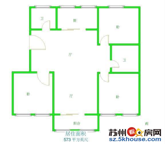 梧桐花园真实全新精装修大三房方便看房急卖