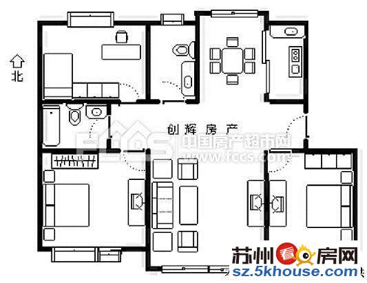 真实惠   馨泰花园  3房加阁楼   实拍图片 看房有钥匙