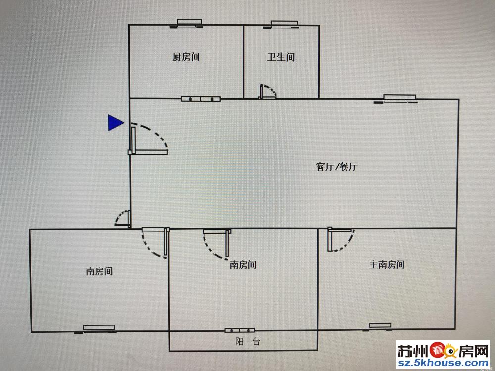 广济路三间朝南有钥匙实景诚心出售随时可看房