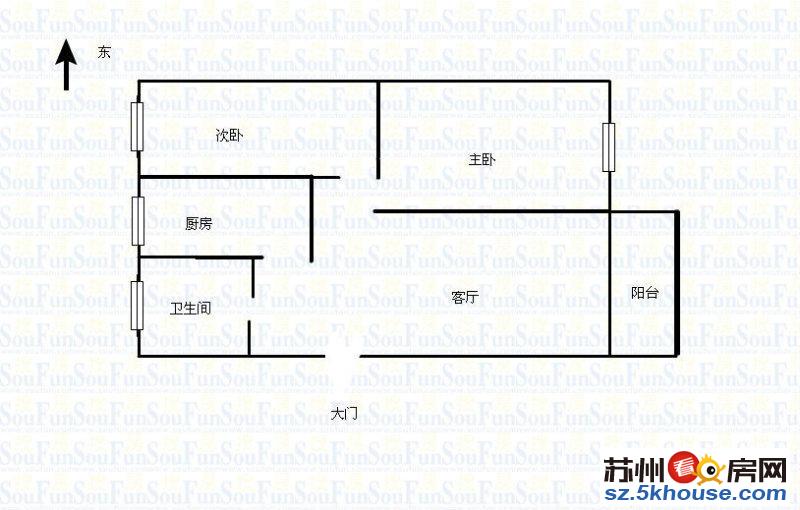 紫薇花苑 精装 送家具家电 满五唯一 税少 机不可失