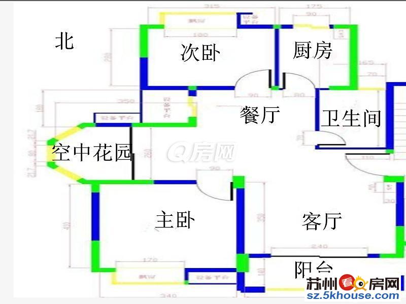 新上金色湖滨的精装3房诚意出售看房随时