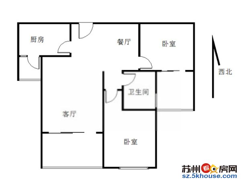 滨河路横山路 美天山水之恋 精装两房 押一付一