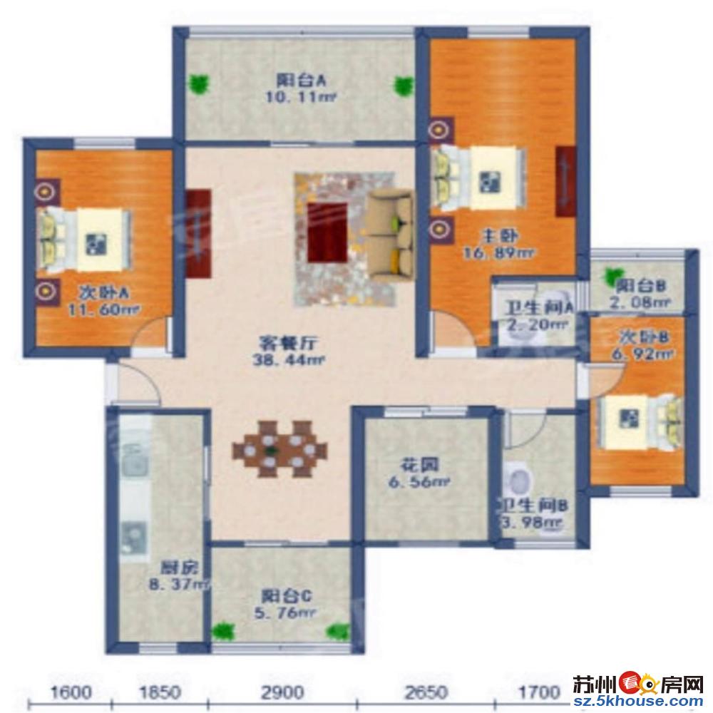 看齐苏州园区首付20多万买住宅周边学校商场应有尽有