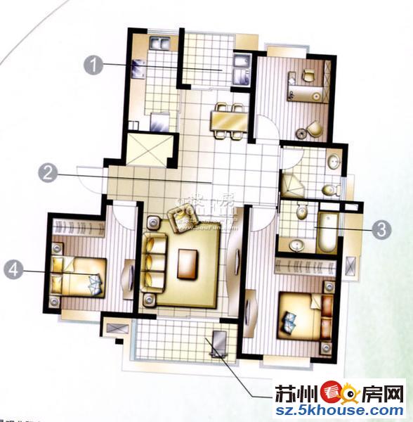 内部房源 首付20万 买70年产权住宅