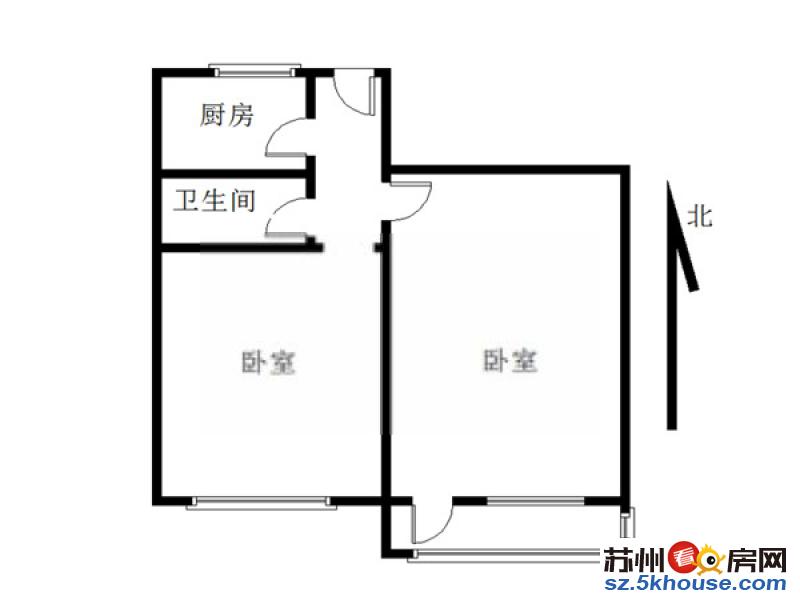 干将路 广济南路 彩香新村 婚装两房 三香广场旁 押一付一