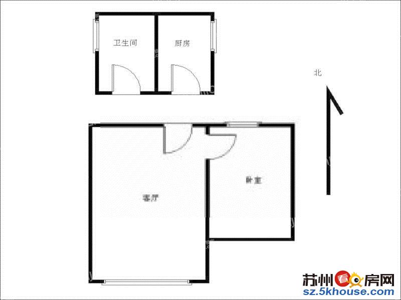 峰尚公寓 豪装一房近龙湖汇豪对面可押一付一拎包入住家电齐全