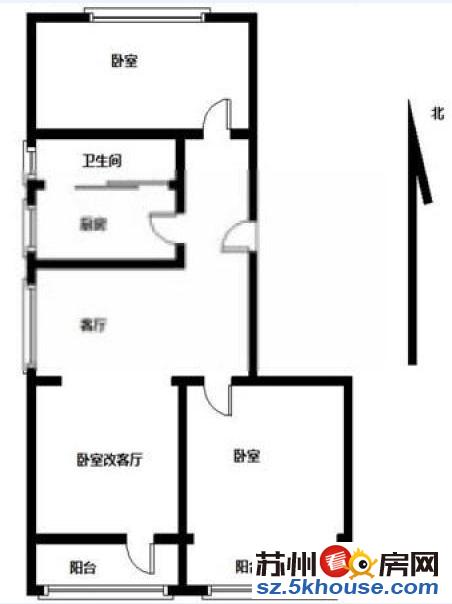 押一付一 泰南苑精装大四房 SOS酒吧街 胥江路地铁拎包入住