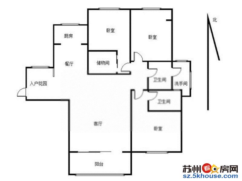 西园路 高档小区 御庭苑精装三房两卫 南北通透 农学院旁