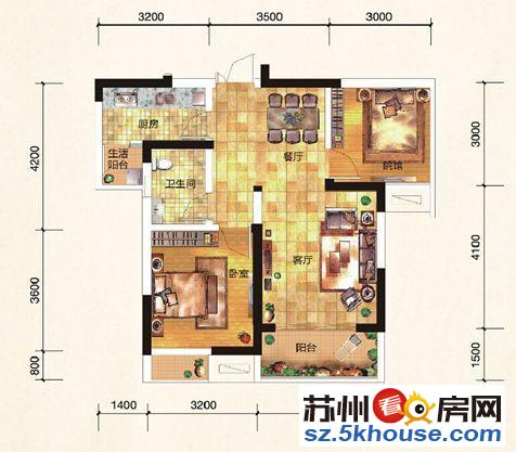 世家苑 近中医院 精装自住两房 品牌家电 看房随时