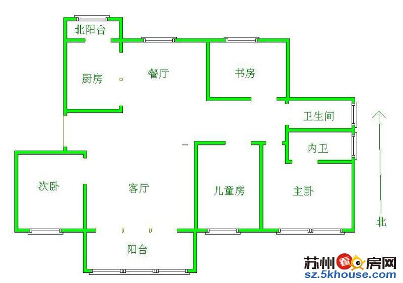 东渡海派 简单装修 南北通透好楼层 近高铁北站地铁二号线