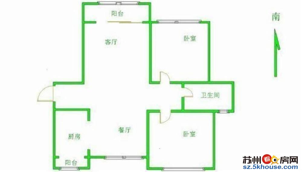 澳韵花园精装房位置好南北通透户型正气视野宽阔急售