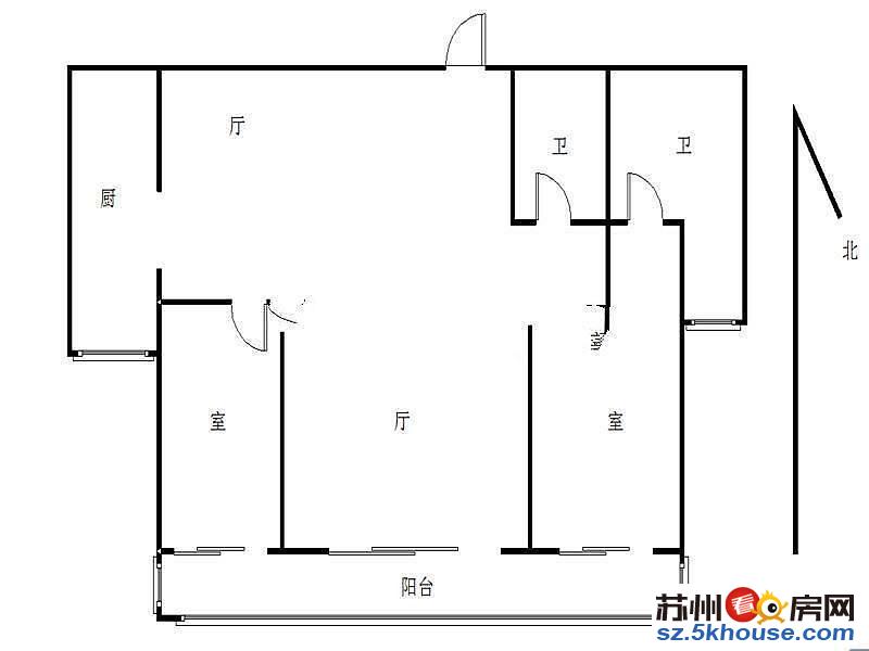 新出必卖房 天域花园东区 层 全新精装两房带地暖 送车位