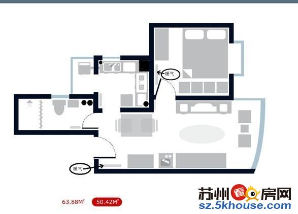 玉莲新村 精装70平小户外带自行楼层和户型不错