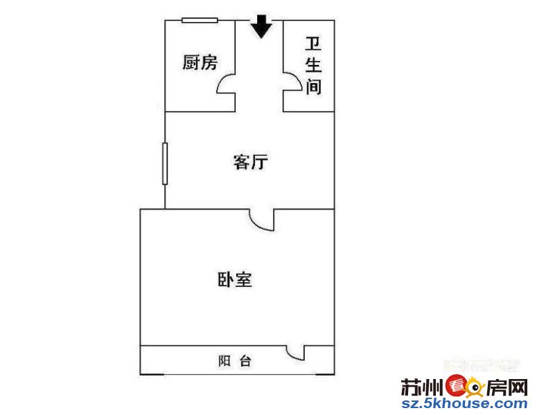 宝带西路 世茂广场精装公寓 生活方便 交通便利 随时看房 