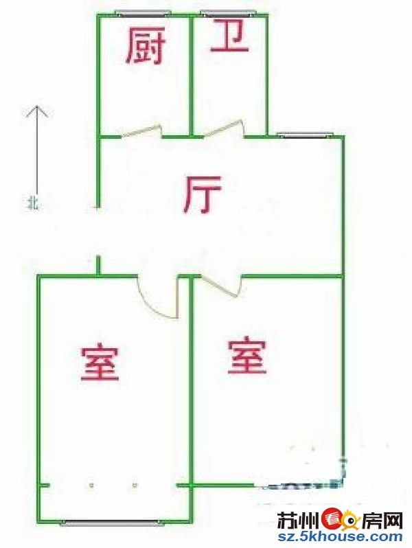 青剑湖中户隔楼 全新毛坯 单价16000 换房急售 