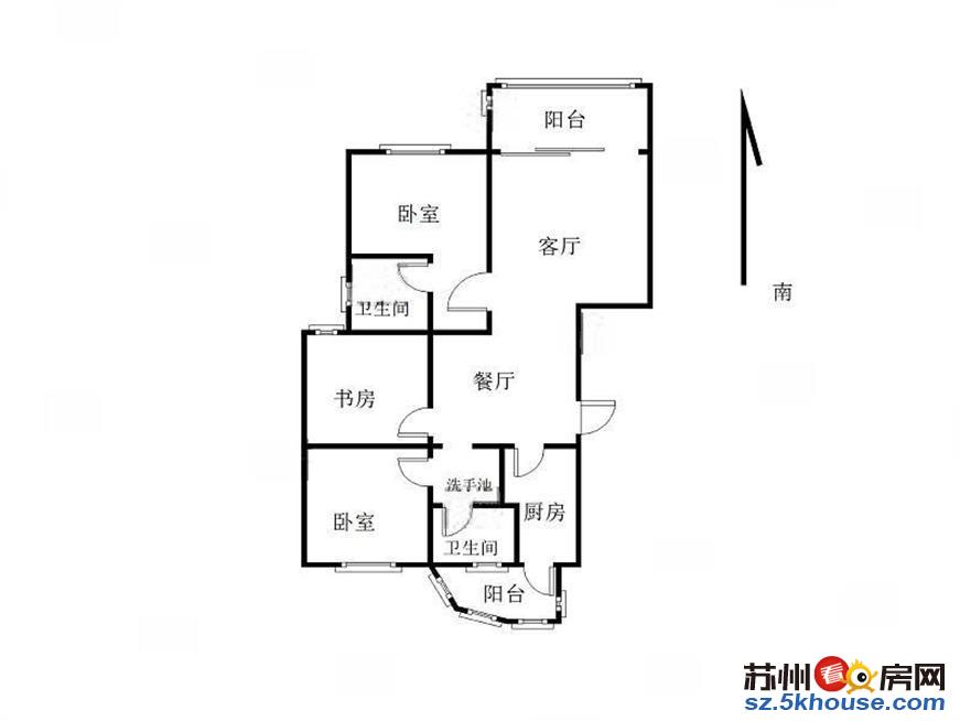 怡景万家精装三居室 环境优美拎包入住